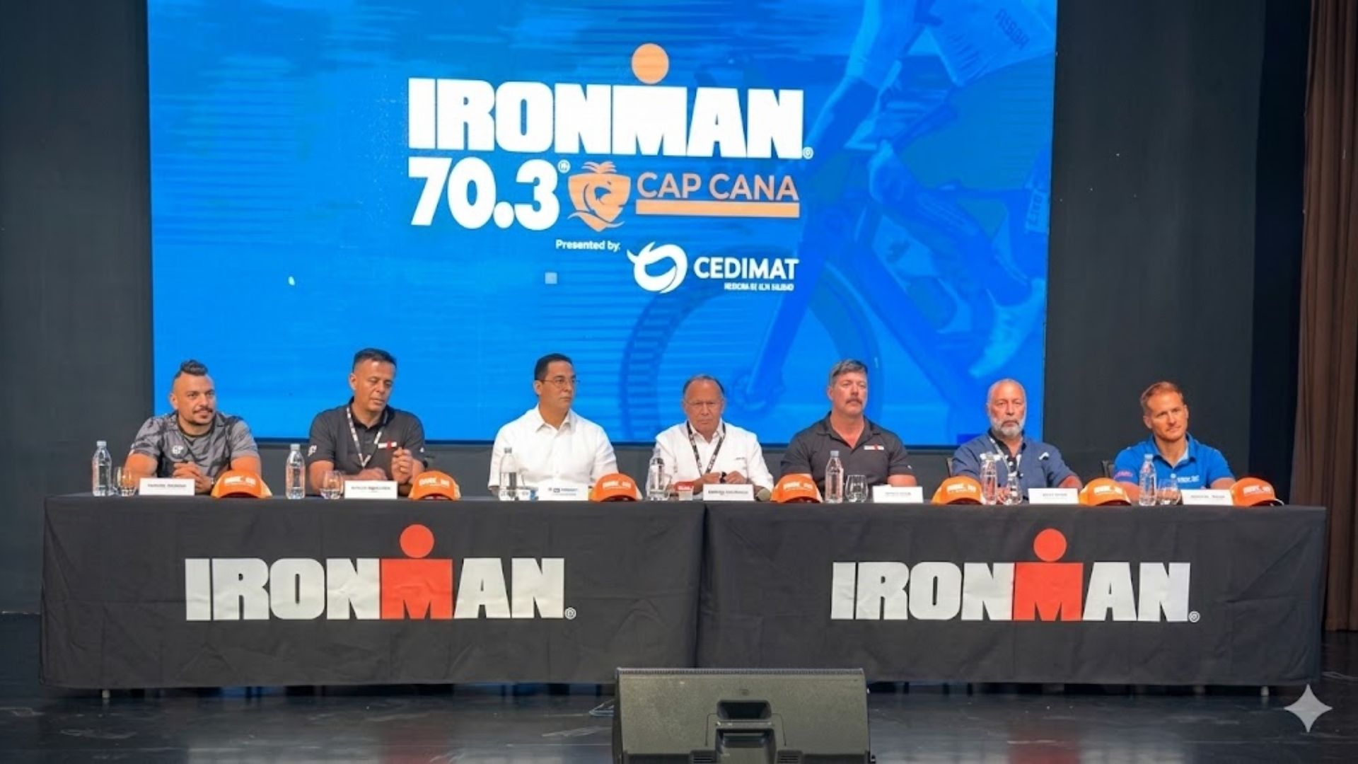 Se realizó con éxito la rueda de prensa del IRONMAN 70.3 Cap Cana presentado por Cedimat