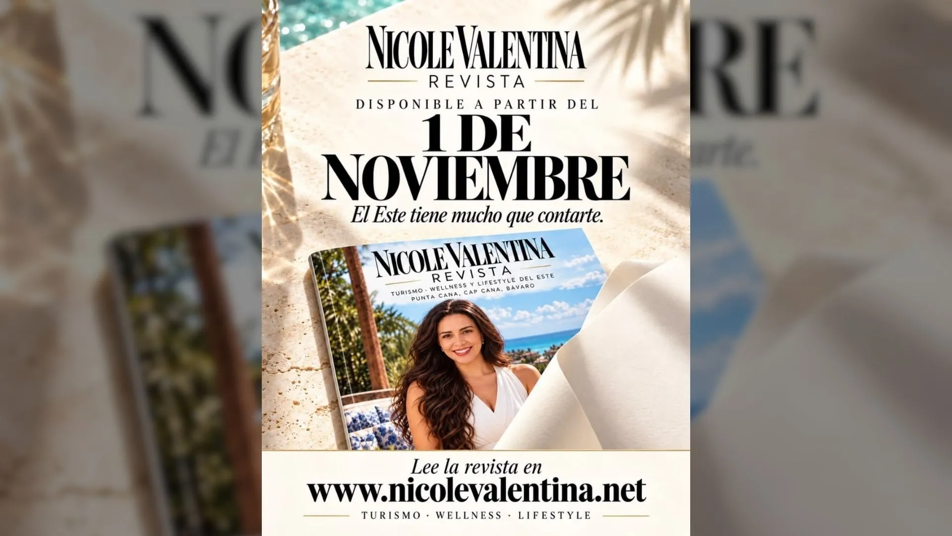 Nicole Valentina lanza revista digital para posicionar el Este como destino turístico de excelencia
